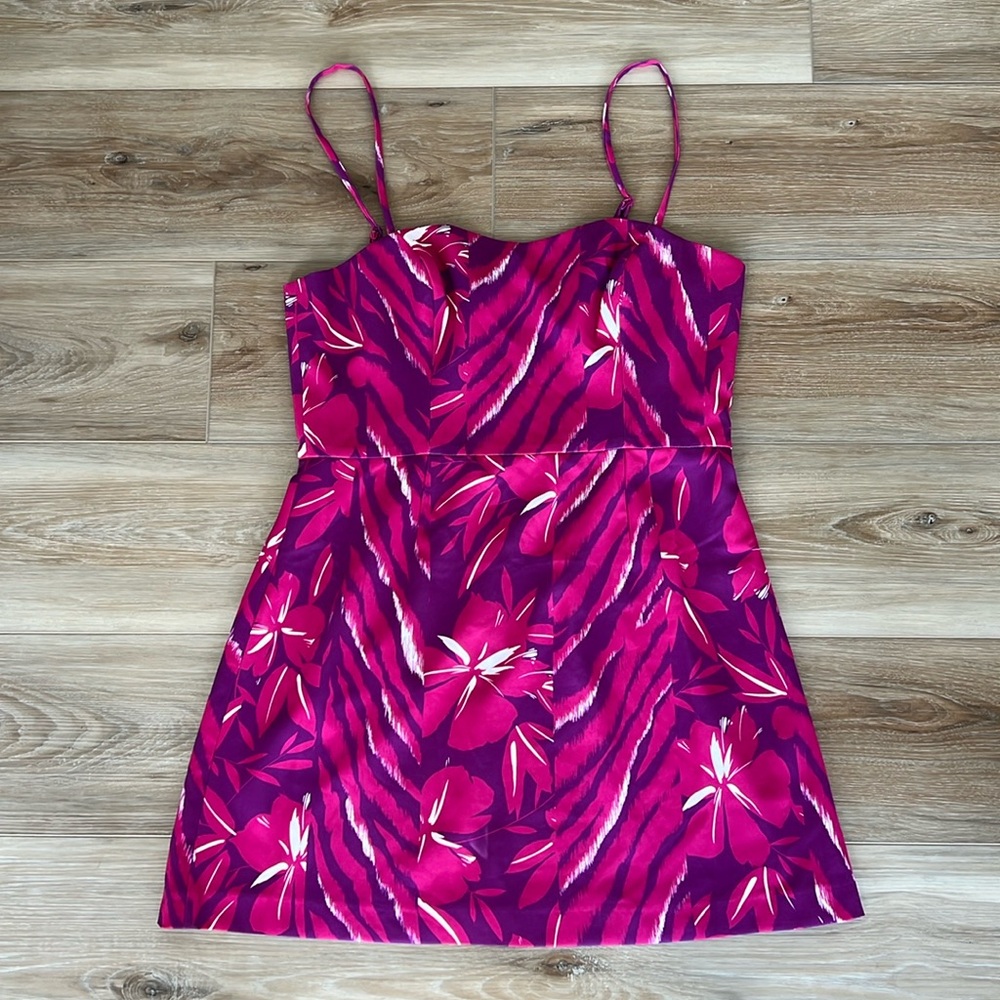 Tropical mini French Connection Dress
